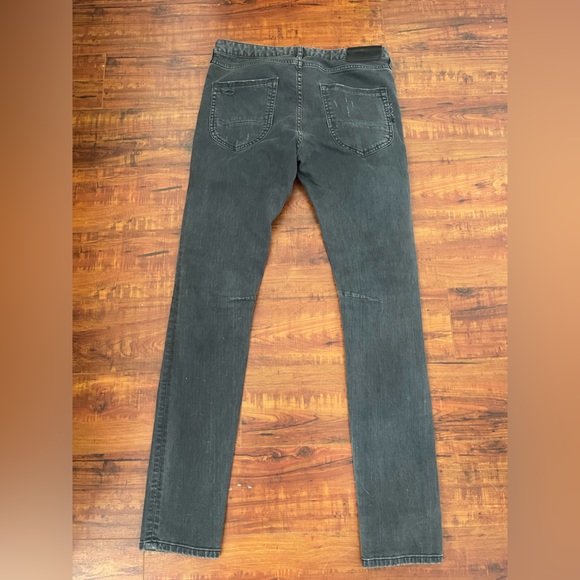 Great condition Scotch and Soda woman’s skinny jeans size 30 X 32 faded black - Picture 3 of 5